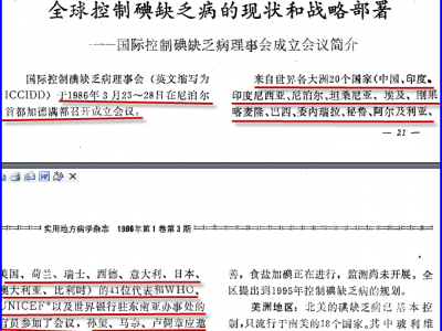 第十八章 美国政府在全球推行碘酸钾过量补碘的组织安排和初期行动